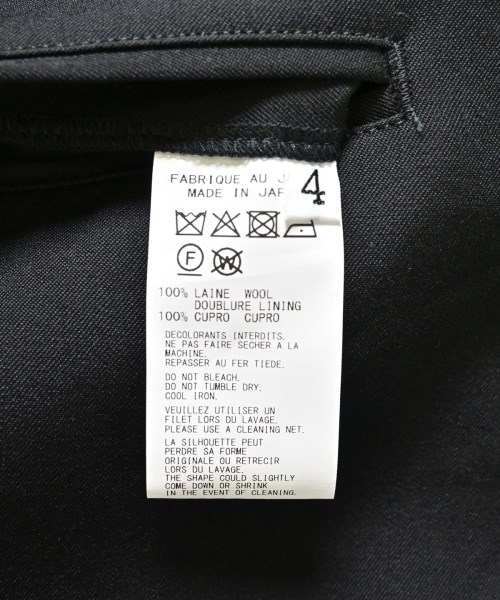 REGULATION Yohji Yamamoto（レギュレーションヨウジヤマモト）その他 黒 サイズ:4(L位) メンズ/2200693904038