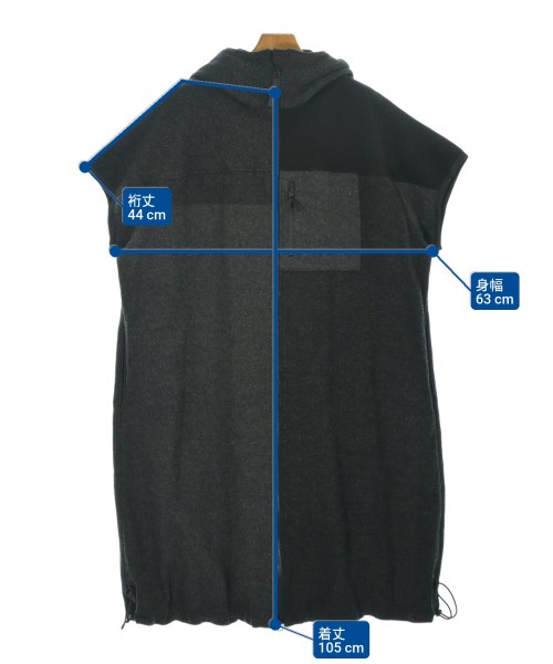 REGULATION Yohji Yamamoto（レギュレーションヨウジヤマモト）その他 グレー サイズ:2(S位) レディース/2200694948017