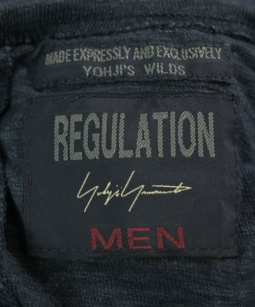 REGULATION Yohji Yamamoto（レギュレーションヨウジヤマモト）Tシャツ・カットソー 紺 サイズ:3(M位) メンズ/2200698392021