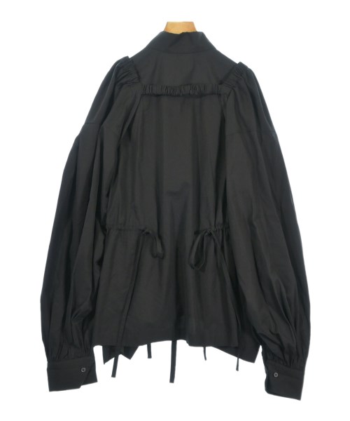 REGULATION Yohji Yamamoto（レギュレーションヨウジヤマモト）ブラウス 黒 サイズ:2(S位) レディース/2200700998036