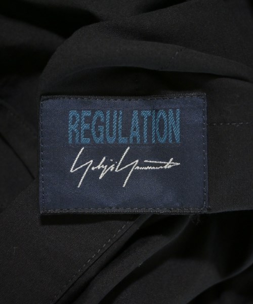 REGULATION Yohji Yamamoto（レギュレーションヨウジヤマモト）ブラウス 黒 サイズ:2(S位) レディース/2200700998036