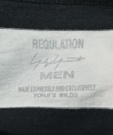 REGULATION Yohji Yamamoto（レギュレーションヨウジヤマモト）Tシャツ・カットソー 黒 サイズ:3(M位) メンズ/2200657908065