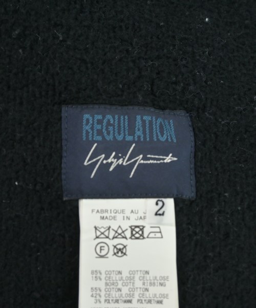 REGULATION Yohji Yamamoto（レギュレーションヨウジヤマモト）ワンピース 黒 サイズ:2(S位) レディース/2200655134114