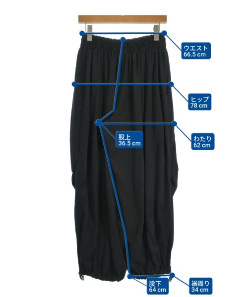 REGULATION Yohji Yamamoto（レギュレーションヨウジヤマモト）その他 黒 サイズ:1(XS位) レディース/2200661577035