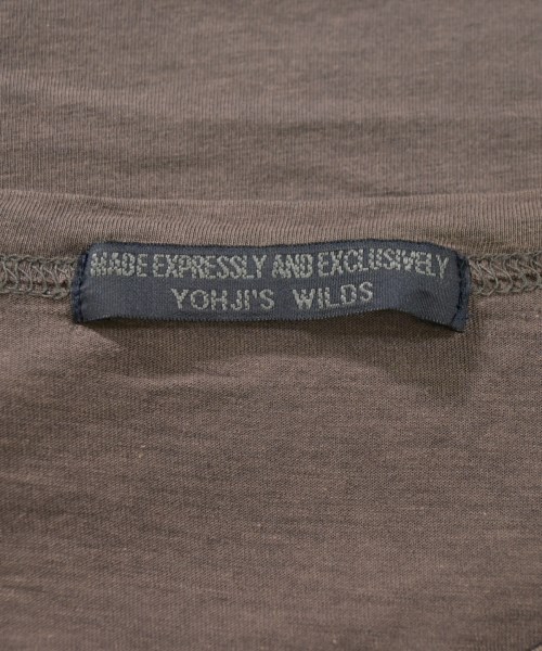 REGULATION Yohji Yamamoto（レギュレーションヨウジヤマモト）Tシャツ・カットソー 茶 サイズ:1(XS位) メンズ/2200710870032