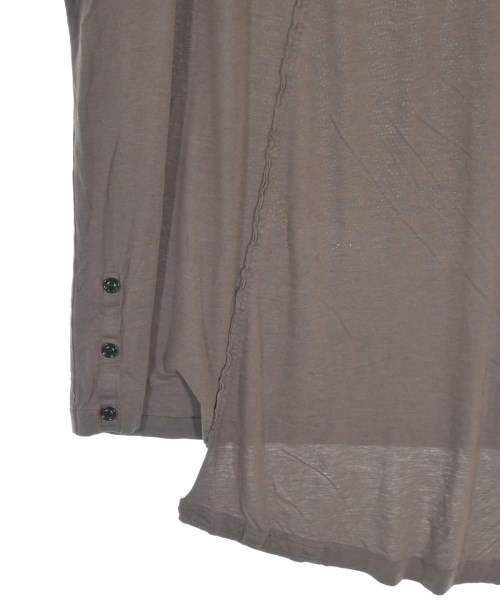 REGULATION Yohji Yamamoto（レギュレーションヨウジヤマモト）Tシャツ・カットソー 茶 サイズ:1(XS位) メンズ/2200710870032