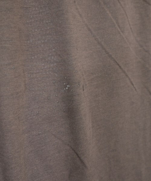 REGULATION Yohji Yamamoto（レギュレーションヨウジヤマモト）Tシャツ・カットソー 茶 サイズ:1(XS位) メンズ/2200710870032