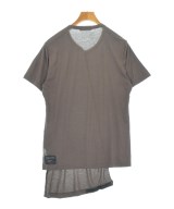 REGULATION Yohji Yamamoto（レギュレーションヨウジヤマモト）Tシャツ・カットソー 茶 サイズ:1(XS位) メンズ/2200710870032