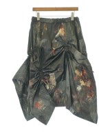 REGULATION Yohji Yamamoto（レギュレーションヨウジヤマモト）ひざ丈スカート 黒 サイズ:2(S位) レディース/2200711310018