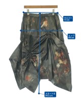 REGULATION Yohji Yamamoto（レギュレーションヨウジヤマモト）ひざ丈スカート 黒 サイズ:2(S位) レディース/2200711310018