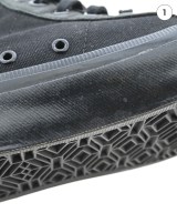 REGULATION Yohji Yamamoto（レギュレーションヨウジヤマモト）スニーカー 黒 サイズ:3(23.5cm位) レディース/2200714530048