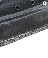 REGULATION Yohji Yamamoto（レギュレーションヨウジヤマモト）スニーカー 黒 サイズ:3(23.5cm位) レディース/2200714530048