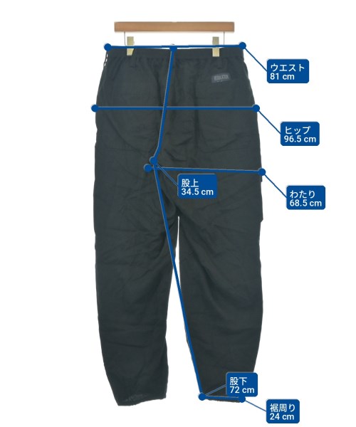 REGULATION Yohji Yamamoto（レギュレーションヨウジヤマモト）カーゴパンツ 黒 サイズ:3(M位) メンズ/2200715802267
