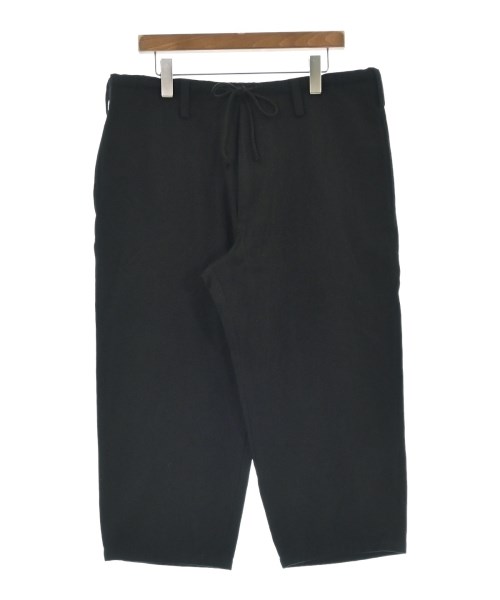 REGULATION Yohji Yamamoto（レギュレーションヨウジヤマモト）クロップドパンツ 黒 サイズ:1(XS位) メンズ/2200716052098