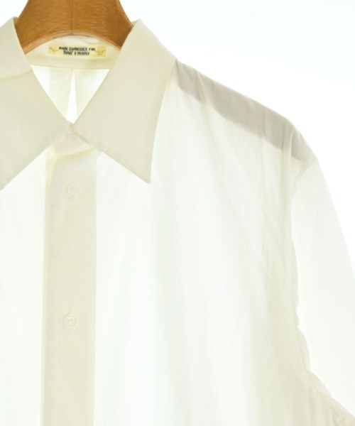 REGULATION Yohji Yamamoto（レギュレーションヨウジヤマモト）シャツワンピース 白 サイズ:2(S位) レディース/2200716179078