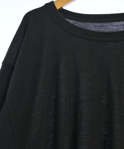 REGULATION Yohji Yamamoto（レギュレーションヨウジヤマモト）Tシャツ・カットソー 黒 サイズ:2(S位) レディース/2200715375044