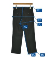 REGULATION Yohji Yamamoto（レギュレーションヨウジヤマモト）スラックス 黒 サイズ:1(XS位) レディース/2200713094329