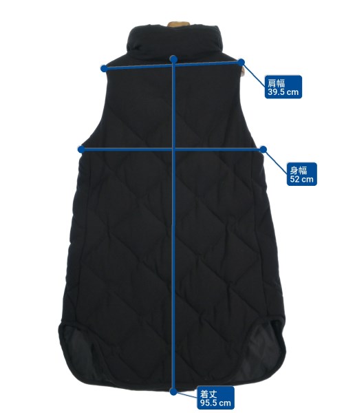 REGULATION Yohji Yamamoto（レギュレーションヨウジヤマモト）ダウンコート 黒 サイズ:F レディース/2200647431108