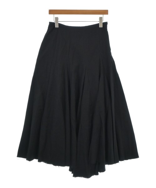 REGULATION Yohji Yamamoto(レギュレーションヨウジヤマモト)ロング・マキシ丈スカート 黒 サイズ:1(XS位)/2200651118019