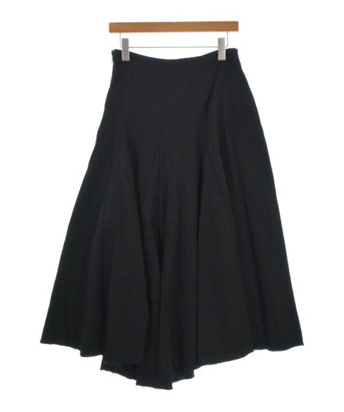 REGULATION Yohji Yamamoto（レギュレーションヨウジヤマモト）ロング・マキシ丈スカート 黒 サイズ:1(XS位) レディース/2200651118019