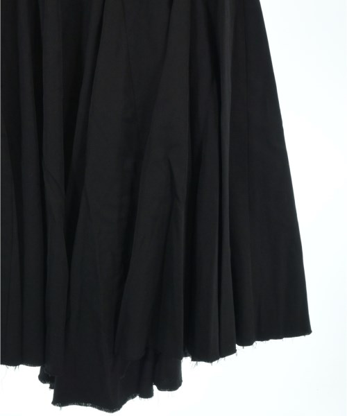 REGULATION Yohji Yamamoto（レギュレーションヨウジヤマモト）ロング・マキシ丈スカート 黒 サイズ:1(XS位) レディース/2200651118019