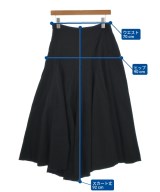 REGULATION Yohji Yamamoto（レギュレーションヨウジヤマモト）ロング・マキシ丈スカート 黒 サイズ:1(XS位) レディース/2200651118019