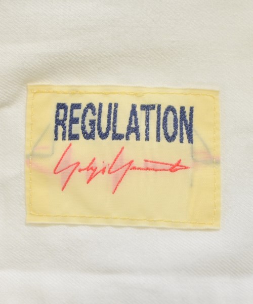 REGULATION Yohji Yamamoto（レギュレーションヨウジヤマモト）シャツワンピース 白 サイズ:3(M位) レディース/2200651898096
