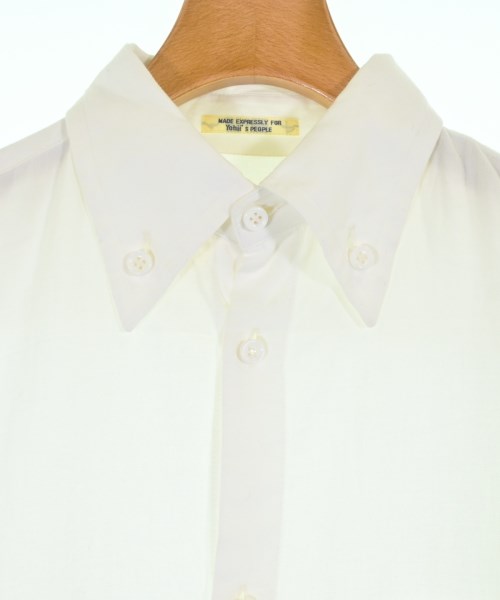 REGULATION Yohji Yamamoto（レギュレーションヨウジヤマモト）シャツワンピース 白 サイズ:3(M位) レディース/2200651898096