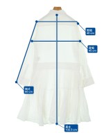 REGULATION Yohji Yamamoto（レギュレーションヨウジヤマモト）シャツワンピース 白 サイズ:3(M位) レディース/2200651898096