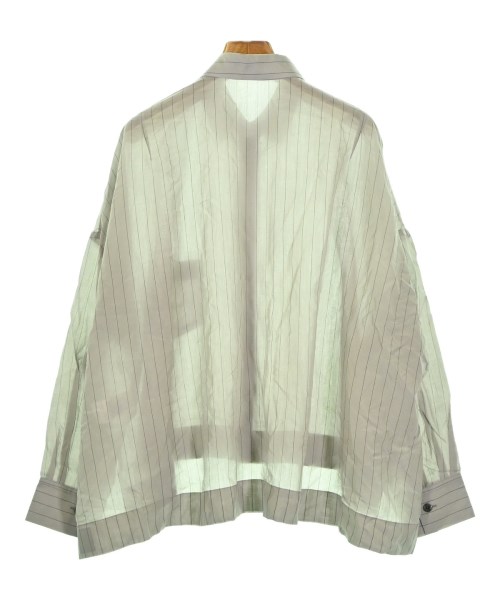 REGULATION Yohji Yamamoto（レギュレーションヨウジヤマモト）カジュアルシャツ グレー サイズ:2(S位) レディース/2200704013056