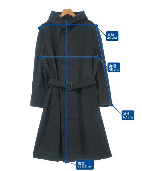 REGULATION Yohji Yamamoto（レギュレーションヨウジヤマモト）トレンチコート 黒 サイズ:2(S位) メンズ/2200705429016