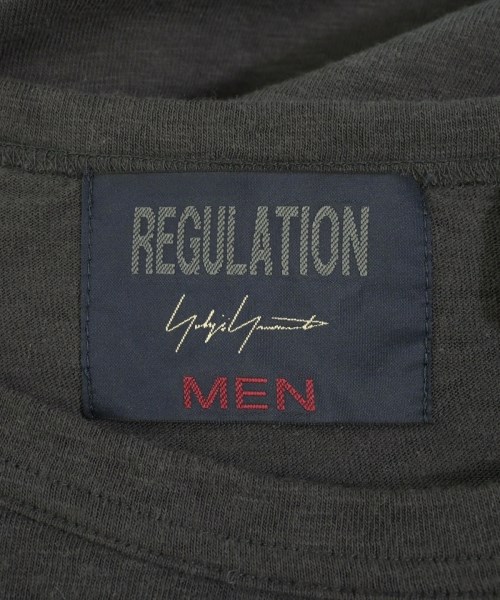 REGULATION Yohji Yamamoto（レギュレーションヨウジヤマモト）Tシャツ・カットソー グレー サイズ:3(M位) メンズ/2200706272017
