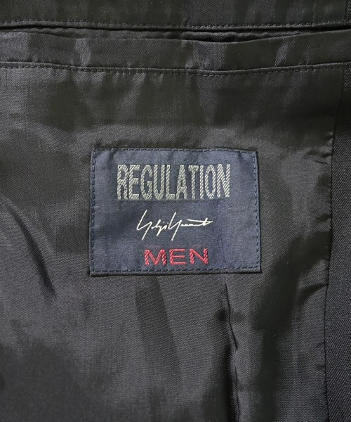 REGULATION Yohji Yamamoto（レギュレーションヨウジヤマモト）ステンカラーコート 黒 サイズ:2(S位) メンズ/2200706463019