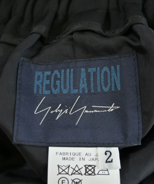REGULATION Yohji Yamamoto（レギュレーションヨウジヤマモト）ショートパンツ 黒 サイズ:2(S位) レディース/2200708446010