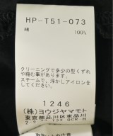REGULATION Yohji Yamamoto（レギュレーションヨウジヤマモト）Tシャツ・カットソー 黒 サイズ:3(M位) メンズ/2200709141020