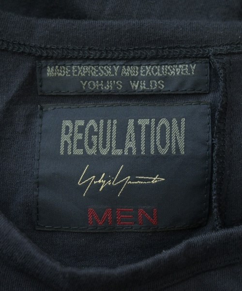 REGULATION Yohji Yamamoto（レギュレーションヨウジヤマモト）Tシャツ・カットソー 紺 サイズ:-(XXL位) メンズ/2200709201038