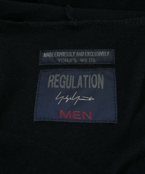 REGULATION Yohji Yamamoto（レギュレーションヨウジヤマモト）パーカー 黒 サイズ:3(M位) メンズ/2200664423063