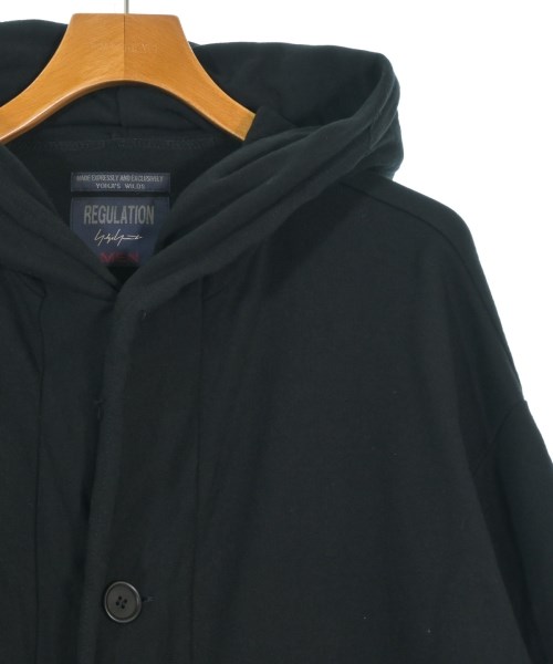 REGULATION Yohji Yamamoto（レギュレーションヨウジヤマモト）パーカー 黒 サイズ:3(M位) メンズ/2200664423063