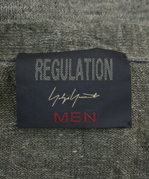 REGULATION Yohji Yamamoto（レギュレーションヨウジヤマモト）カーディガン グレー サイズ:3(M位) メンズ/2200664744076