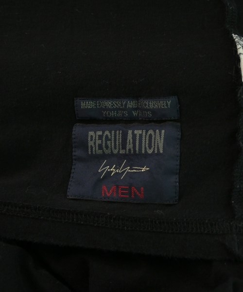 REGULATION Yohji Yamamoto（レギュレーションヨウジヤマモト）Tシャツ・カットソー 黒 サイズ:-(L位) メンズ/2200657113025
