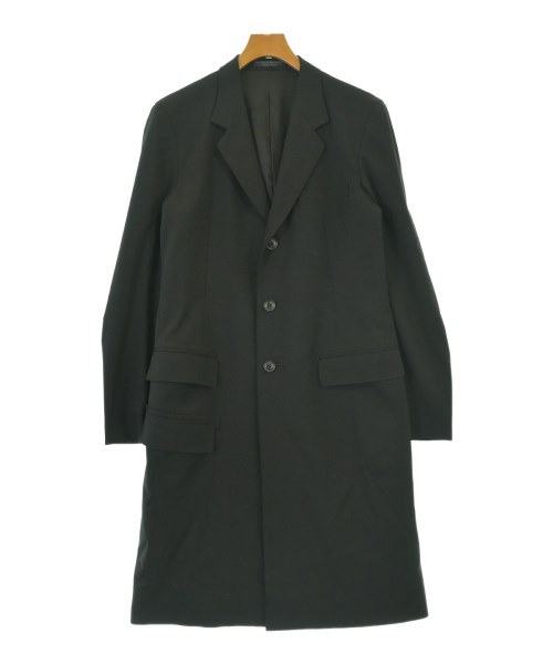 REGULATION Yohji Yamamoto(レギュレーションヨウジヤマモト)チェスターコート 黒 サイズ:2(S位)/2200670565108