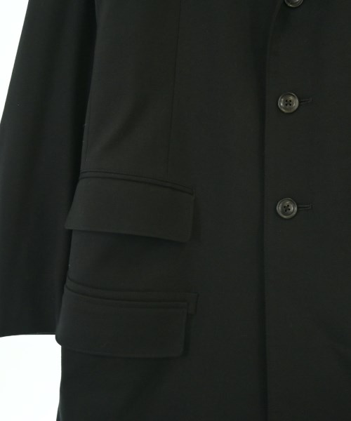 REGULATION Yohji Yamamoto（レギュレーションヨウジヤマモト）チェスターコート 黒 サイズ:2(S位) メンズ/2200670565108