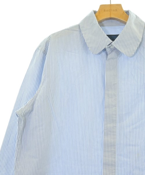 REGULATION Yohji Yamamoto（レギュレーションヨウジヤマモト）カジュアルシャツ 青 サイズ:2(S位) レディース/2200671065072