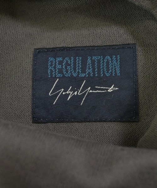 REGULATION Yohji Yamamoto（レギュレーションヨウジヤマモト）Tシャツ・カットソー グレー サイズ:2(S位) レディース/2200668271134
