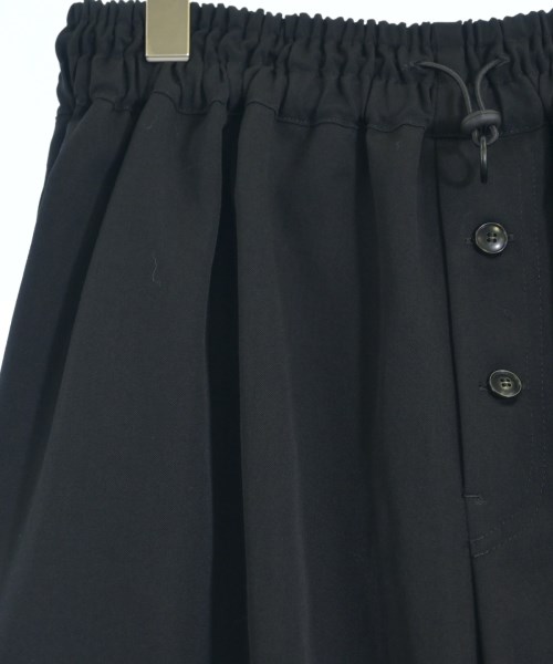 REGULATION Yohji Yamamoto（レギュレーションヨウジヤマモト）クロップドパンツ 黒 サイズ:2(S位) レディース/2200734012173