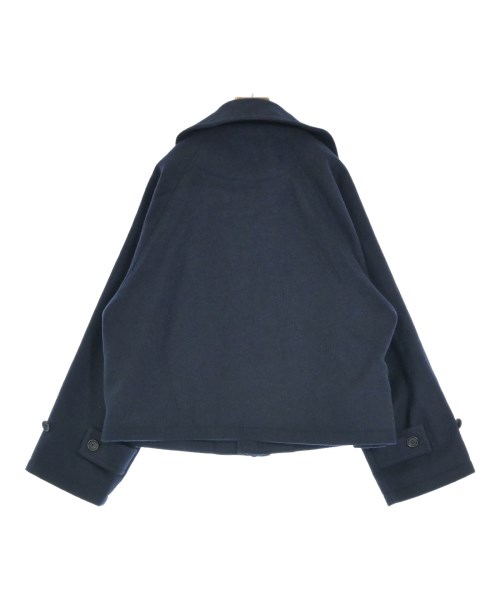 REGULATION Yohji Yamamoto（レギュレーションヨウジヤマモト）ピーコート 紺 サイズ:2(S位) レディース/2200716900016