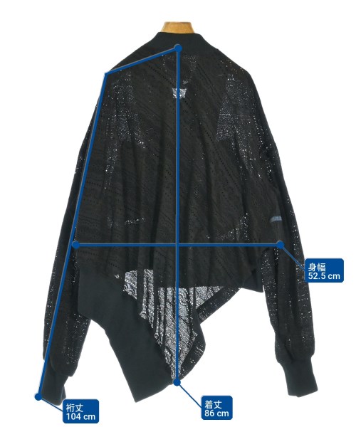 REGULATION Yohji Yamamoto（レギュレーションヨウジヤマモト）その他 黒 サイズ:2(S位) レディース/2200716900023
