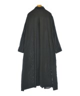 REGULATION Yohji Yamamoto（レギュレーションヨウジヤマモト）シャツワンピース 黒 サイズ:2(S位) レディース/2200716900122