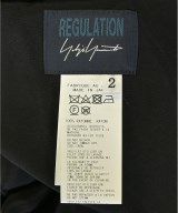 REGULATION Yohji Yamamoto（レギュレーションヨウジヤマモト）シャツワンピース 黒 サイズ:2(S位) レディース/2200716900122