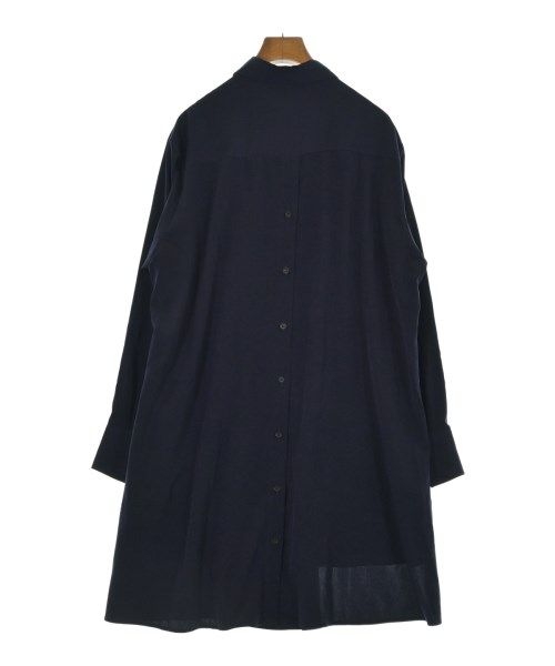 REGULATION Yohji Yamamoto（レギュレーションヨウジヤマモト）カジュアルシャツ 紺 サイズ:2(S位) レディース/2200716900184